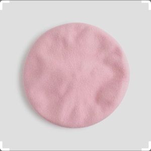 J. Crew Italian wool beret pink